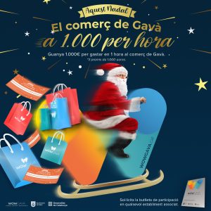 Campanya Nadal: El comerç de Gavà a 1.000 per hora